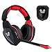 Produktbild Sunrain 7.1 Surround Sound Optische Faser 2,4 G Wireless Professional Stereo Gaming Headset f¨¹r Xbox One Xbox 360 PS4 PS3