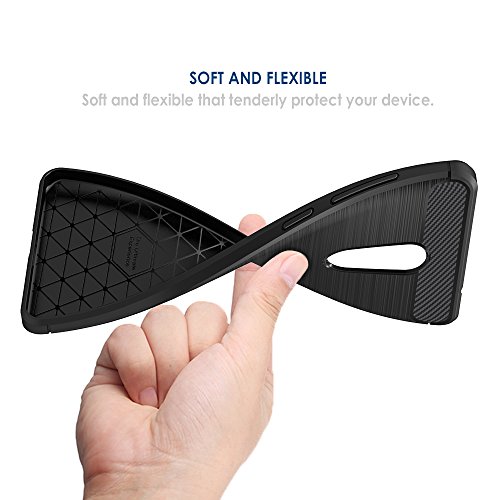 Simpeak para Xiaomi Redmi Note 4 Funda  Funda Redmi Note 4 Carcasa Redmi Note 4 Funda Note 4X Gel Silicona TPU Case 5 5 Pulgadas  Negro