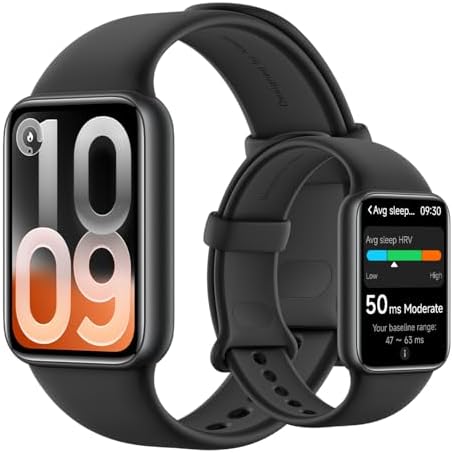 XIAOMI Smart Band 10 Pro, Fitness Tracker per Uomo e Donna, Display AMOLED 1,74", Sonno Migliorato, 21 Giorni di Autonomia, Android/iOS, 150+ Sport, GNSS, 5ATM, Nero