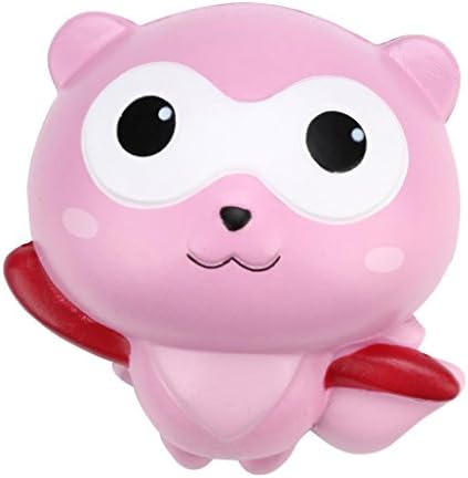 Fidget Toys, Tonsee Cute Panda Man Cartoon Scented Squishy Charm Slow Rising Squeeze Toy Charm (Pink)