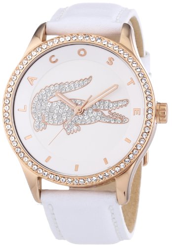 Lacoste Damen-Armbanduhr Analog Quarz Leder 2000821 Lacoste Damen-Armbanduhr Analog Quarz Leder 2000821