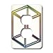 Price comparison product image 3dRose LLC LSP_24270_6 Escher S Impossible Cube Rainbow On White Background, 2 Plug Outlet Cover