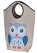 Produktbild LS-LebenStil Kinder Aufbewahrungsbox Eule 39x25x69cm Wäschesack Spielzeugkiste Faltbar
