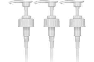 BLITZ CLEAN 5 Litre Pump Dispenser Pelican Dispenser Pump for 5 Litre Container - 4ml Dose Ideal for Shampoo, Alcohol, Oils etc 38mm Ideal for Hand Sanitiser, Soap, Shampoo. (3 Pumps + Dip Tubes)