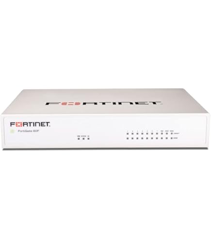 FORTINET FortiGate-60F Hardware Plus 1 Year 24x7 FortiCare and