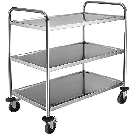 Suchergebnis auf Amazon.de für: küchenwagen edelstahl