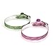Produktbild TOOGOO(R)2 Stueck Einstellbare Katze Kitty Kaetzchen Reflektierender Halsband mit Glocke