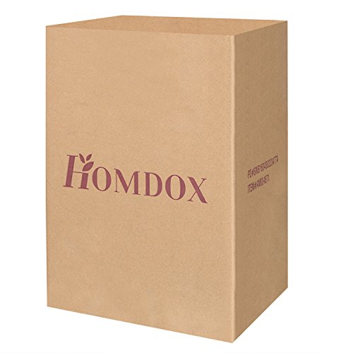 Homdox Schmuckschatullen Schmuckkästchen Uhrenkoffer Schmucklade 10 Schichten mit Schubladen Weiss - 9