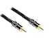 Produktbild Anschlusskabel Audio, PREMIUM-LINE, 3,5mm Klinke Metallstecker beidseitig, im Nylonmantel, schwarz, 2,5m, Good Connections® im POLYBAG