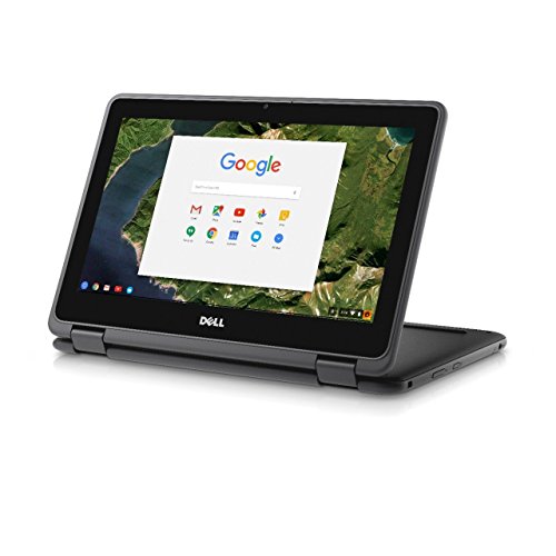 Dell Chromebook 3180 11 6-Inch Laptop -  Black   Intel Celeron N3060 1 6 GHz  4 GB RAM  16 GB eMMC  Chrome OS 