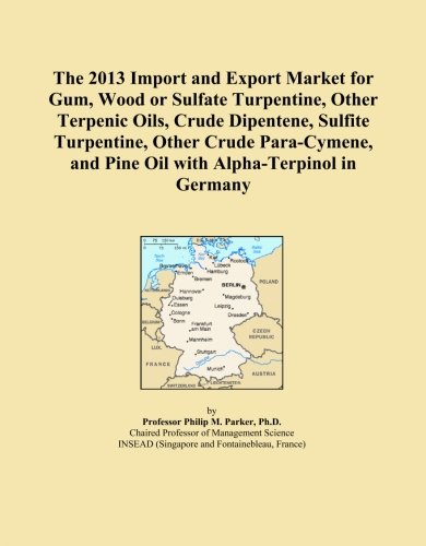 The 2013 Import and Export Market for Gum, Wood or Sulfate Turpentine, Other Terpenic Oils, Crude Dipentene, Sulfite Turpentine, Other Crude Para-Cymene, and Pine Oil with Alpha-Terpinol in Germany