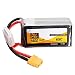 Produktbild 14,8V 1800mAh 65C 4S Batterie XT60 Stecker für RC Drohne Auto Flugzeug Hubschrauber Teil,Ewendy Flugzeiten Ihrer Drohne verlängern | Schützt vor Überlastung | Ersatzbatterie Zubehör