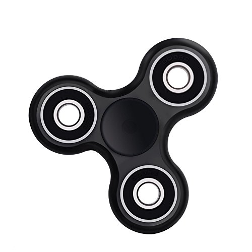 Fidget Toys Hand Tri Spinner Release Stress for Children and Adults Various Colours available, UK dispatch (Black) Fidget Toys Hand Tri Spinner Release Stress for Children and Adults Various Colours available, UK dispatch (Black)