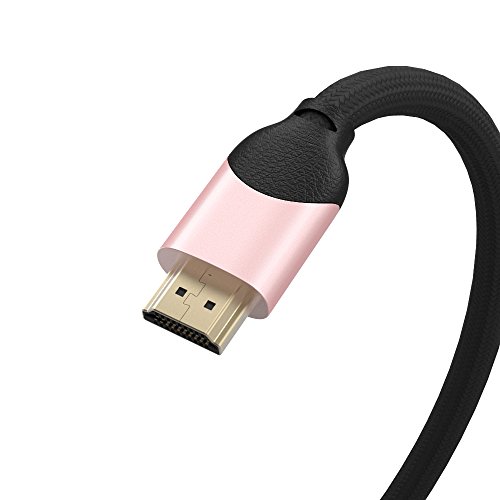 [Premium Zertifiziert] 4K HDMI Kabel 1.5 Meter / HDMI 2.0b, UHD bei vollen 60Hz (keine Ruckler), HDR, 3D - 2