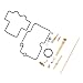 Segolike Complete Set Carburetor Rebuild Overhaul Repair Gasket Kit for Honda CRF250X 2004 2005 2006 RS.870.00