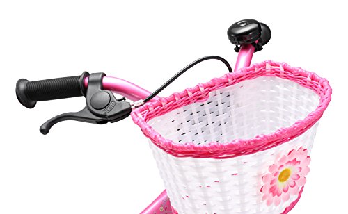 BIKESTAR® Premium Kinderfahrrad für sichere und sorgenfreie Spielfreude ab 3 Jahren ★ 12er Classic Edition ★ Flamingo Pink & Diamant Weiß - 6
