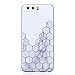 Produktbild ZHOUZEKAI Huawei P10 Hülle Handyhülle, Slim Silikon Motiv Case Cover Crystal Schutzhülle Dünn Etui Handy-Tasche Backcover Marmormuster Bumper, für P10 Designs:Kubisch