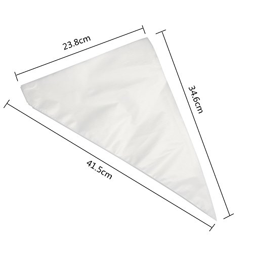 ATPWONZ 100er Spritzbeutel Spritztüten Einwegspritzbeutel für süße und deftige Verzierungen! - 4