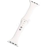 Quse Slim Silikon Kordon, Apple Watch Series 11/10/9/8/7/6/5/3/SE/SE2/SE3 ile Uyumlu, 46mm/45mm/44mm &amp; 42mm/41mm/40mm