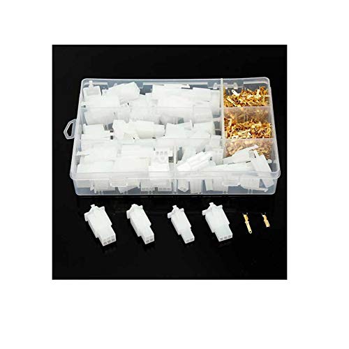 Alamor 40 Ensembles Autos Moto Voiture Électrique 2,8 Mm 2 3 4 6 Broches Connecteurs De Connexion De Câble
