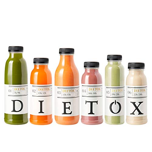Dietox Licuados Détox | Dieta Depurativa a Base de Zumos Naturales Frescos 3 días x 6 zumos