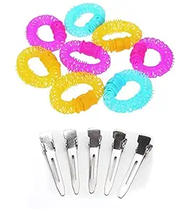 Confidence Hair Rollers For Curling For Women And Girls Hair Styling Tool For Home And Parlor Use Multicolor 30 Gram Pack Of 1 (R 8)