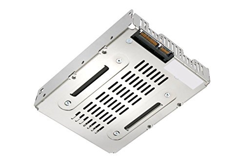 Icy Dock EZConvert Air Lite MB482SP-3B – 2,5 Zoll (6,4cm) zu 3,5 Zoll (8,9cm) SATA SSD/HDD Konverter - 6