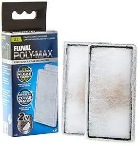 Fluval U2 Filter Media Poly/Clearmax Cartridge (Pack of 2)