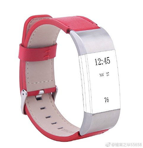 Fitbit Charge 2 Ersatz Armbänd, BeneStellar Ersatz Kunstleder Band für Fitbit Charge 2 - 3