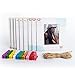 Price comparison product image Woodmin 3- inch Colorful Wall Decor Hang Combination Frame for Fujifilm Instax mini / Pringo 231 /SP 1 / Polaroid PIC-300P / Polaroid Z2300 Films(Simple, 9 pcs)