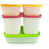 Tupperware Alaska Set 5'Li ( Derin Dondurucu İ&ccedil;in ) 1,1L (2) +1,0L + 450ml (2)