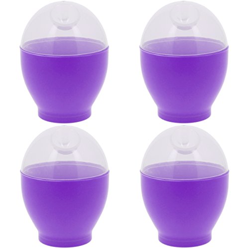Preisvergleich Produktbild Promobo Set 4 Eierschneider Mikrowelle Wade Festplatte violett