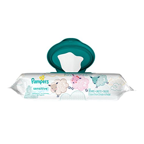 Preisvergleich Produktbild Pampers Sensitive Wipes Travel Pack 56 Count, (Pack of 8)