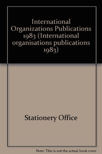 Télécharger International Organizations Publications, 1983 Livre PDF Gratuit