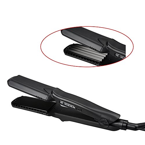 Haarglätter,Ausear 4 in 1 Keramik Turmalin Flat Iron, Vibrastrait Ceramic Ionic Haarglätter, Digitalanzeige , Dual Voltage 110-240V, 1.5inch - 7