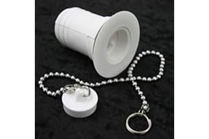 PRO-STYLING DESIGN FOR PERFECTION Sanitop-Wingenroth - Scarico per lavabo, roulotte, roulotte, 32 mm, bianco