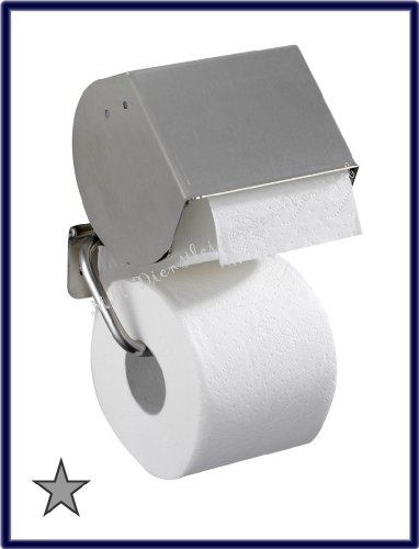 Preisvergleich Produktbild Wenko 17578100 Wand Feuchttoilettenpapierabroller Bideo Edelstahl