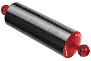 FEICHAO D60mm Diving Photography galleggiante galleggiante lampada acquatica braccio 108g - 584g 1inch Dual Ball 5/8/10/12" fotocamera subacquea versione aggiornata (25,4 cm -447 g, rosso)