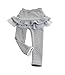Warm Set of Leggings And Skirt Winter Baby Girl Double Skirt Leggings Grey 100cm