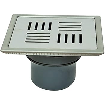 Vida Stainless Steel Floor Drains In Qatar 15cm Matte Finish