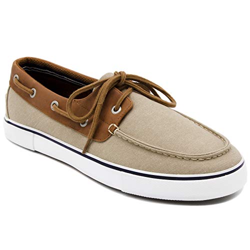 Nautica Mens Galley Lace Up Boat Shoe Two Eyelet Casual  display picture 3