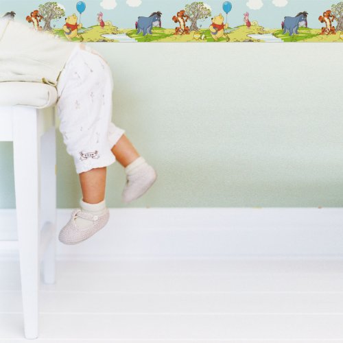 Polypropylene-Bordüre „Pooh a bother free day“ Kollektion kids@homeIII - 2