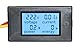 Produktbild Küssen U DC 6.5-100V 20A LCD Digital Display mit Schwarzlicht Spannung Strom Leistung Energie Test-Voltmeter Amperemeter Testing Messer Multimonitorstrom mit eingebautem Shunt