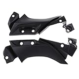 Material: Plástico. Shiwaki Capucha De Carenado Del Panel De La Cubierta Del Medio Lado Negro Para Yamaha Yzf R1 2004-2006
