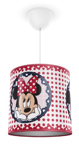 Preisvergleich Produktbild Philips Disney Minnie Maus Pendelleuchte, rot 717523116