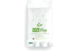 WEEDNESS Worek Co2 – kapsułki do roślin, nawóz do uprawy roślin, do uprawy wewnątrz i na zewnątrz, dwutlenek węgla