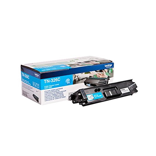 Brother Original Jumbo-Tonerkassette TN-326C cyan (für Brother DCP-L8400CDN, DCP-L8450CDW, HL-L8250CDN, HL-L8350CDW, MFC-L8650CDW, MFC-L8850CDW)
