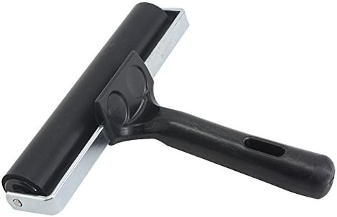 Surpass BRAYER 4-Inch HARD RUBBER INK PAINT ROLLER BLOCK PRINTING TOOL