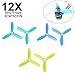 Produktbild DroneAcc 12pcs GEP-P3042 3-Blade Propellers 3 inch Blades Propellers CW CCW for 1104 1106 1306 Brushless Motor FPV Racing Quadcopter Helicopter Drone