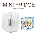 Produktbild Mini Travel Fridge, Car Cooling and Warming Mini Fridge 4 Liter White